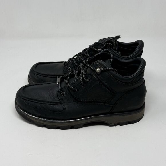 Rockport XCS Waterproof Chukka Boots Mens 8 W Wide Black Leather Preppy Gorpcore main image 16